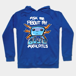 Rare Blue Axolotyl Hoodie